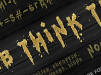 Скачать бесплатно 20 новых декоративных шрифтов за сентябрь